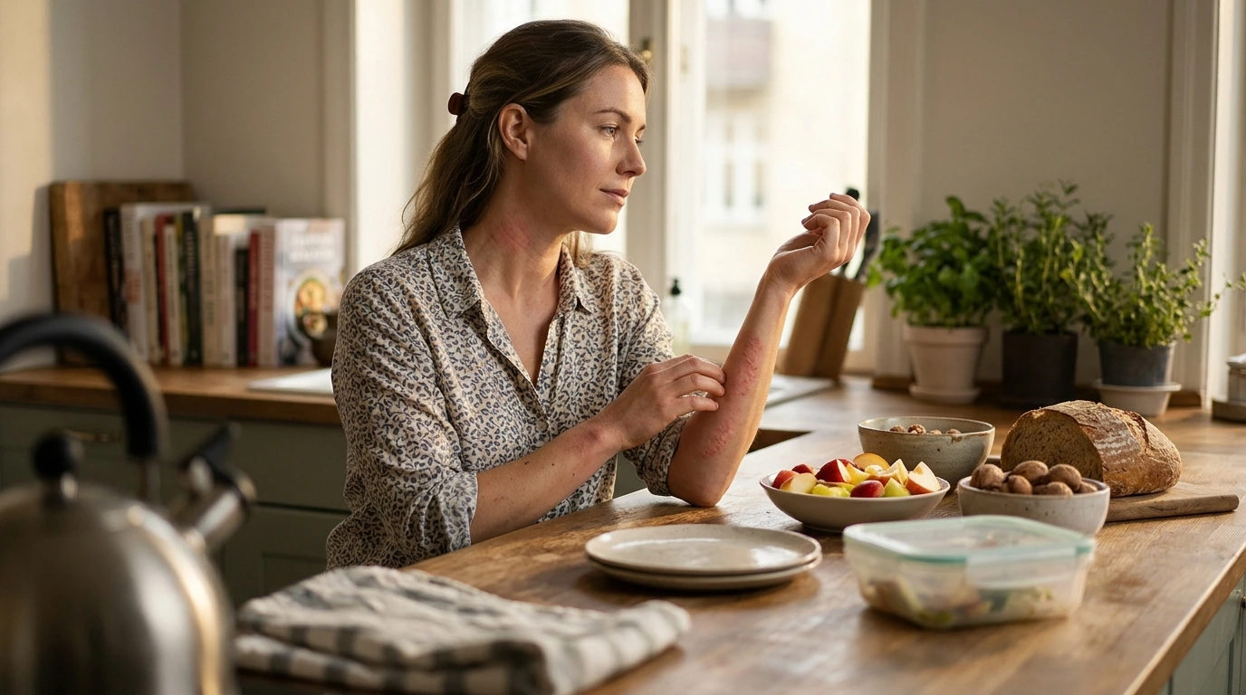 Skin Food Allergy Symptoms: Hives, Swelling & Red Flags