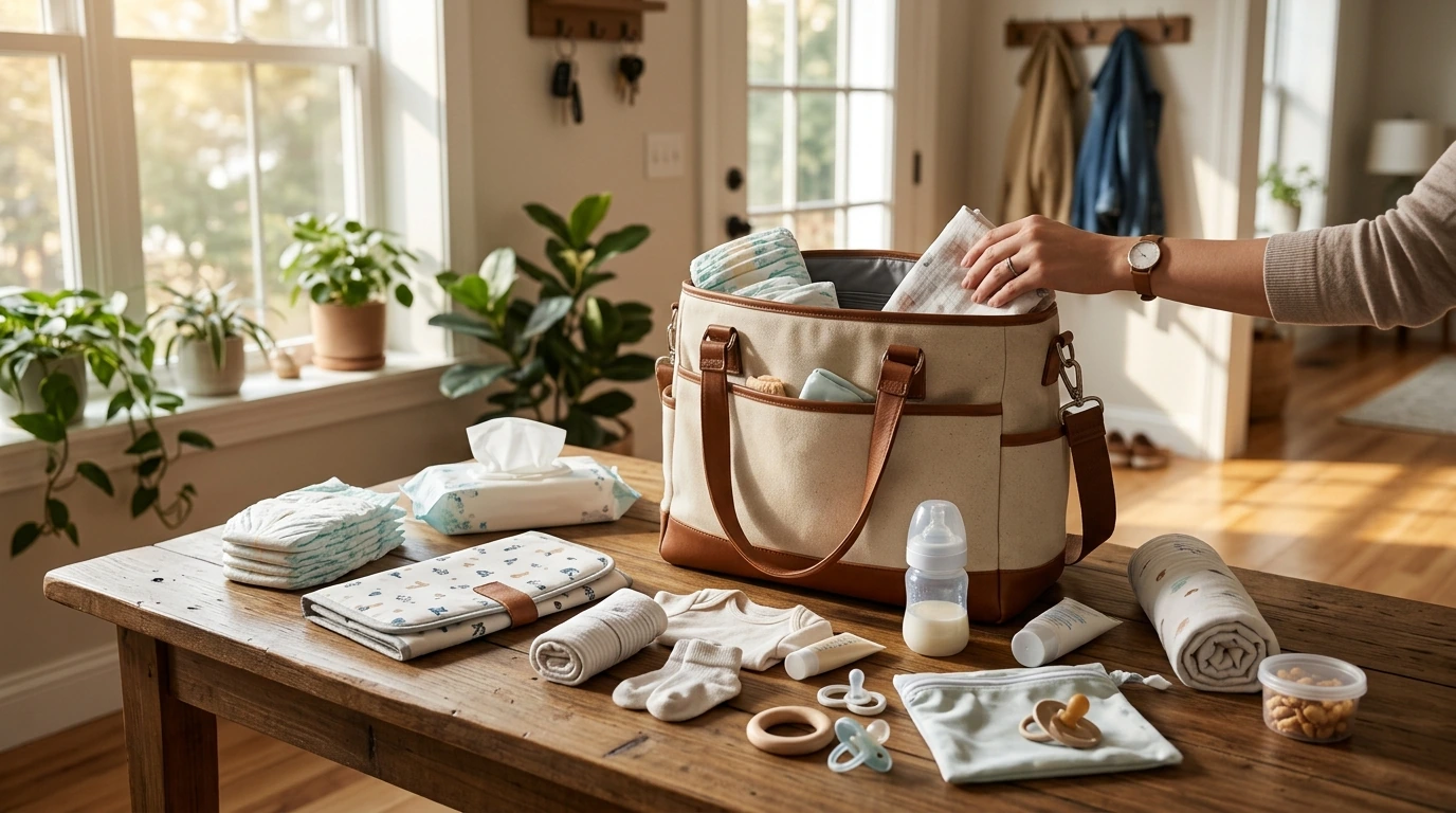 Diaper Bag Checklist: 10 Essentials for Every Outing