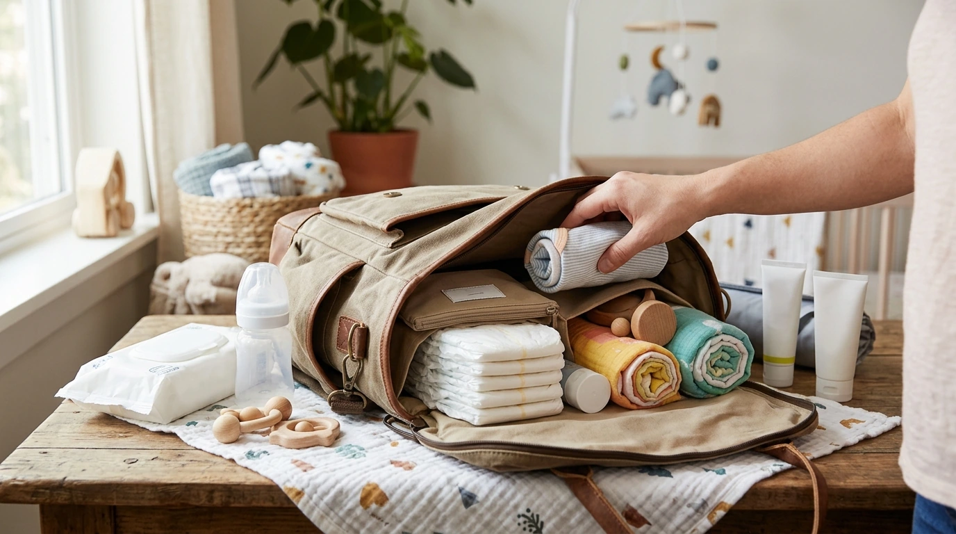 Pack a Diaper Bag with This Simple, Stress-Free System